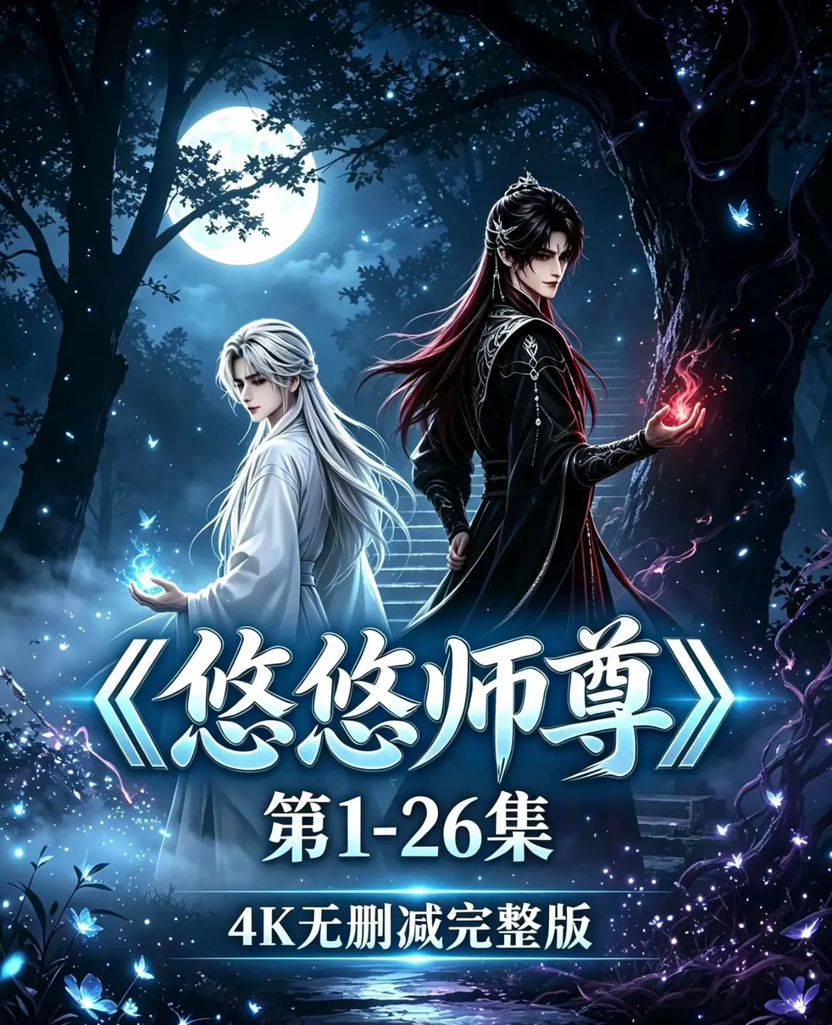 《悠悠师尊》双男主AI短剧全集26集免费在线观看-疯批逆徒缠上清冷师尊双向救赎-悠悠师尊穿书自救漫剧无广告播放